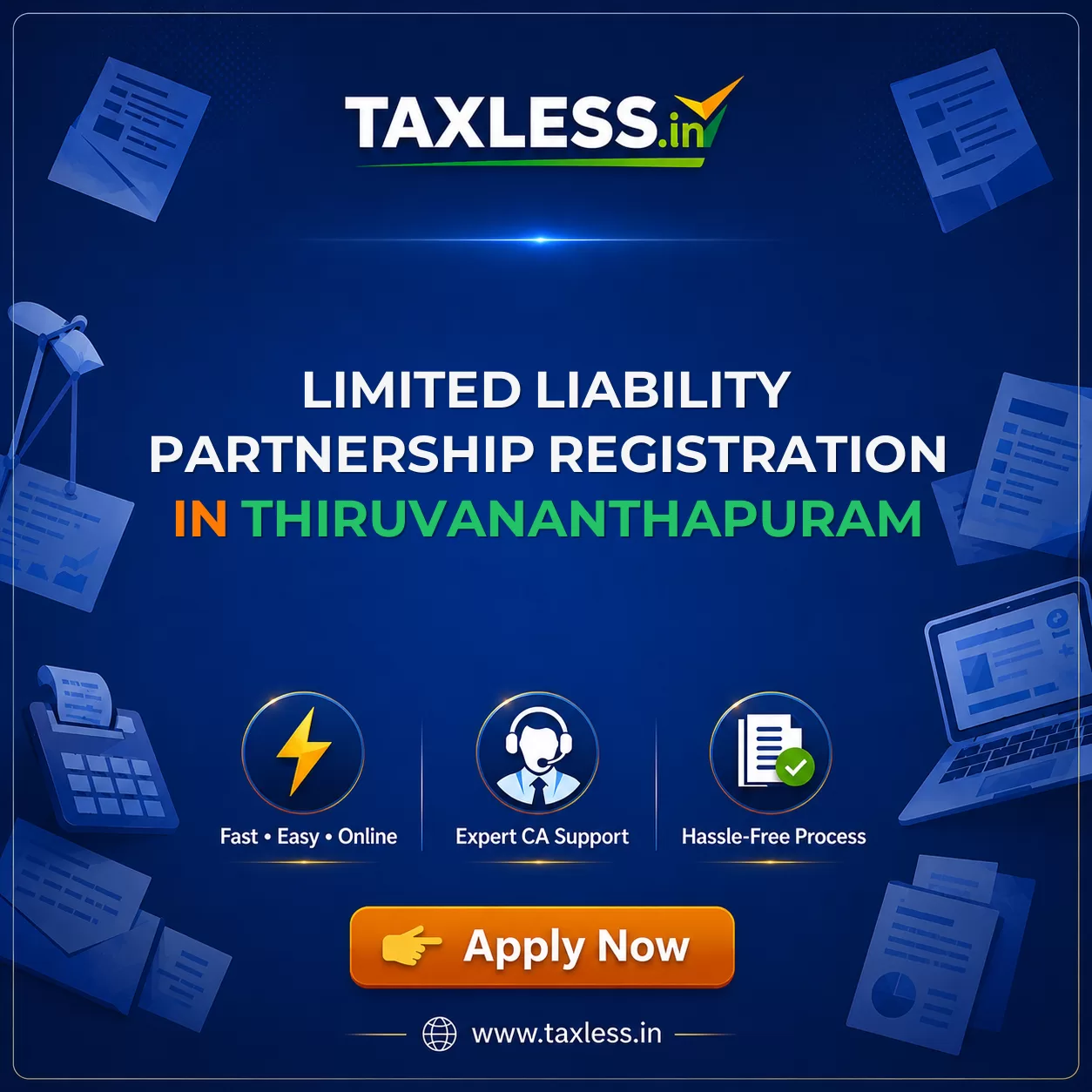 Limited Liability Partnership Registration in Thiruvananthapuram