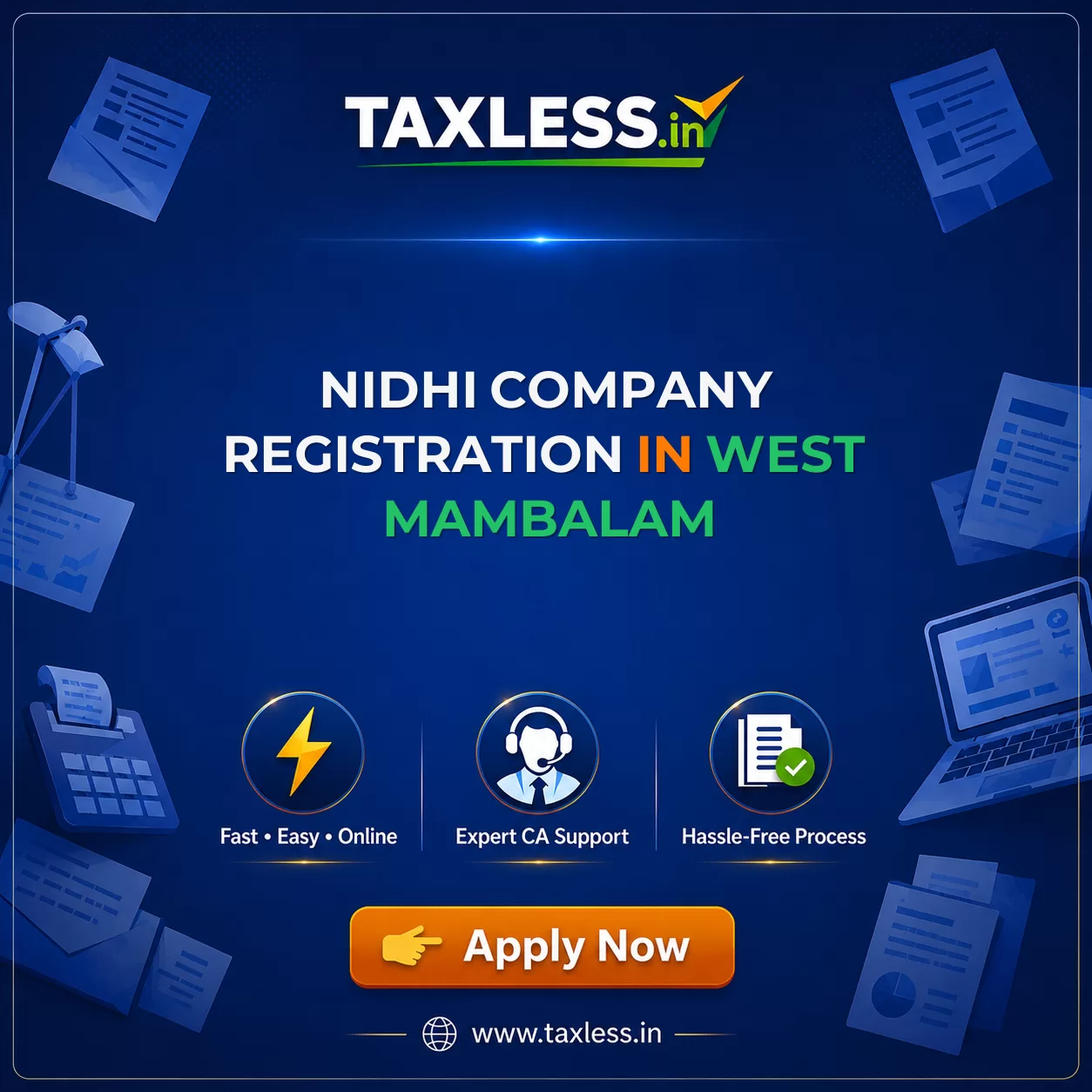 Nidhi Company Registration in West Mambalam