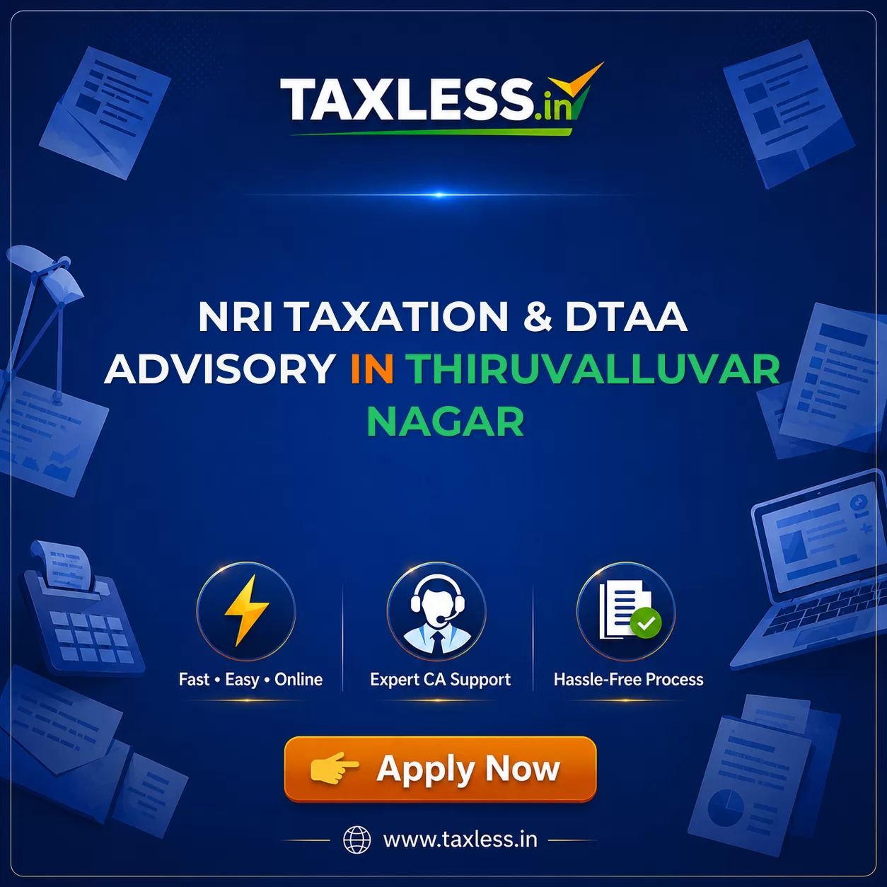 NRI Taxation & DTAA Advisory in Thiruvalluvar Nagar