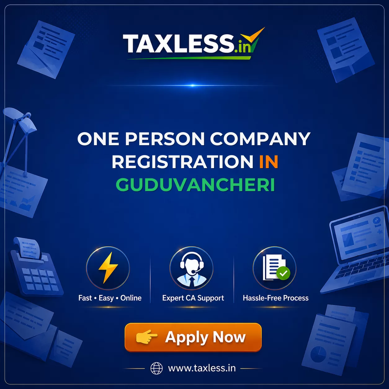One Person Company Registration in Guduvancheri
