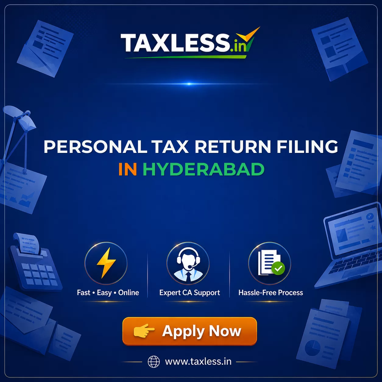 Personal Tax Return Filing in Hyderabad