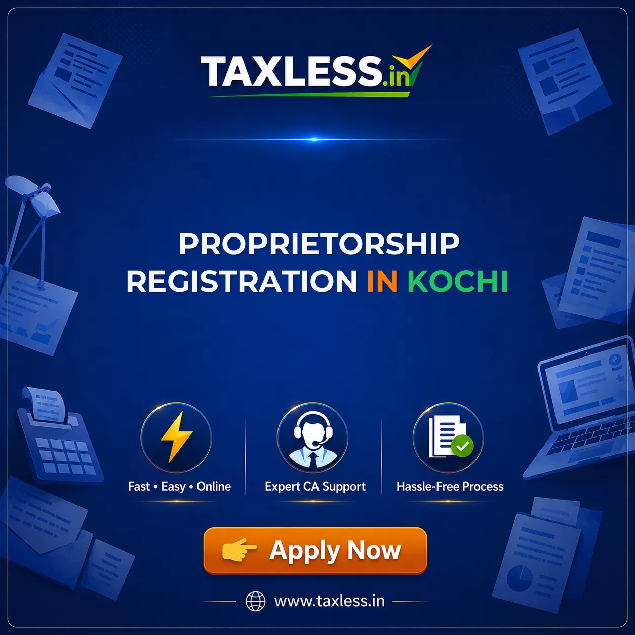 Proprietorship Registration in Kochi