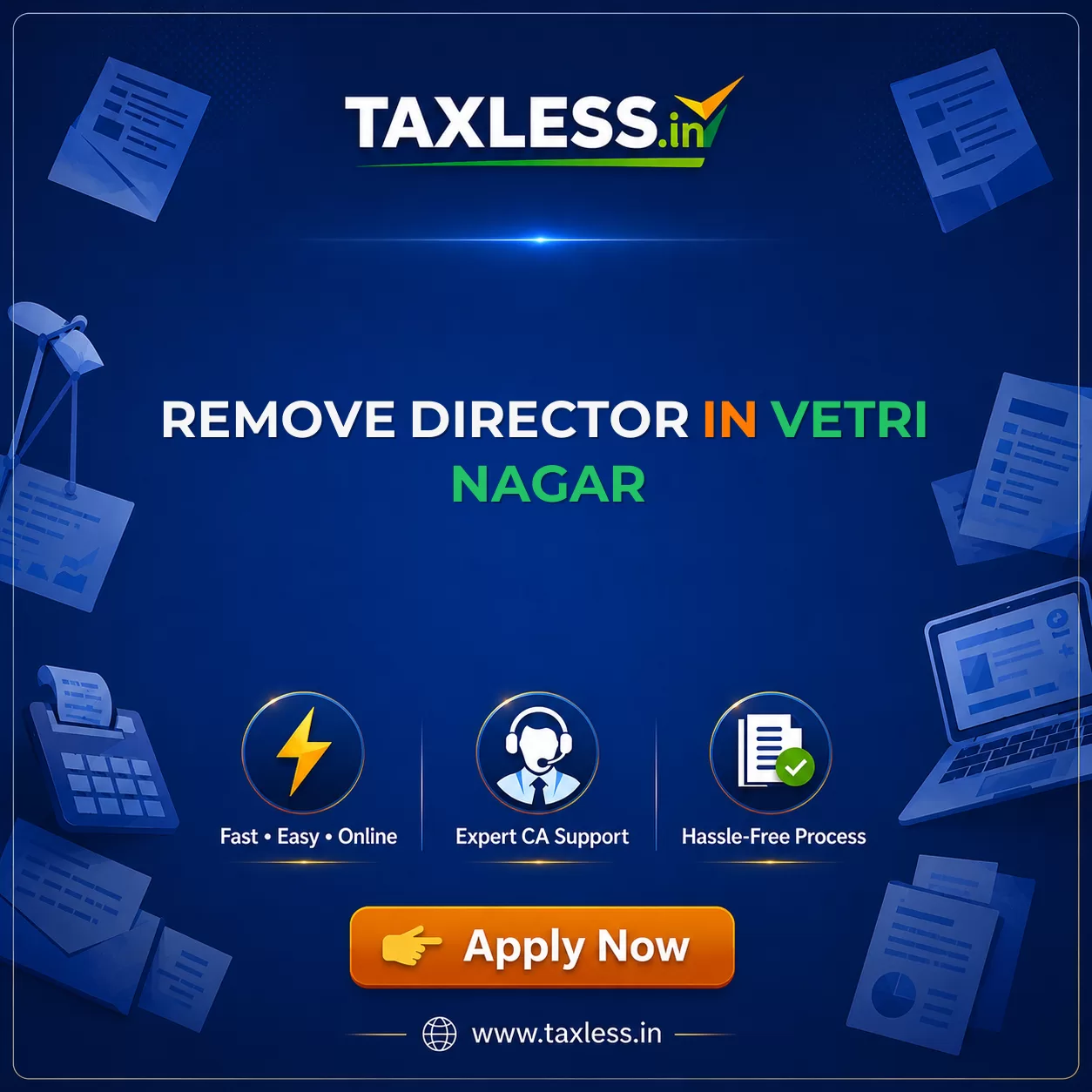 Remove Director in Vetri Nagar