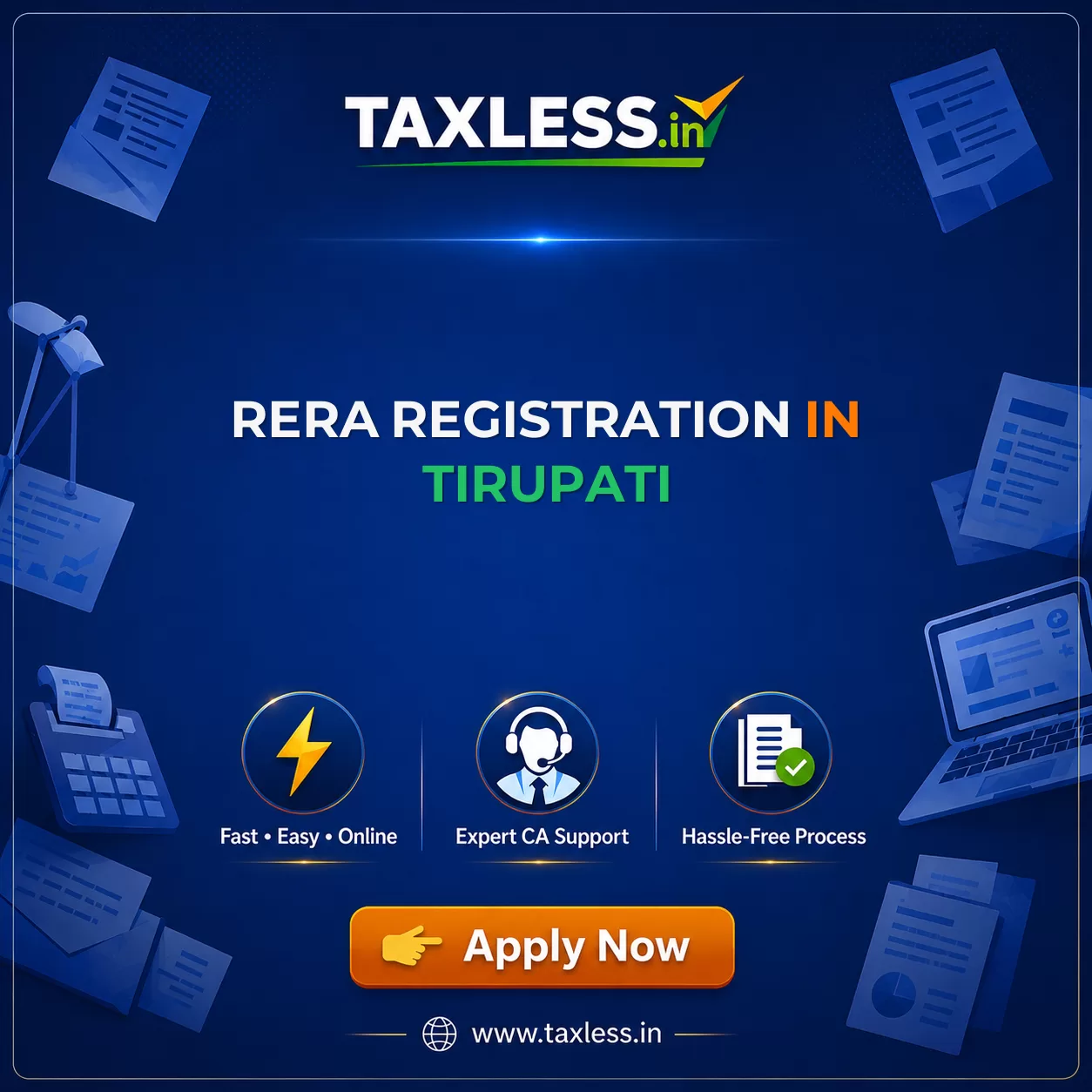 RERA Registration in Tirupati