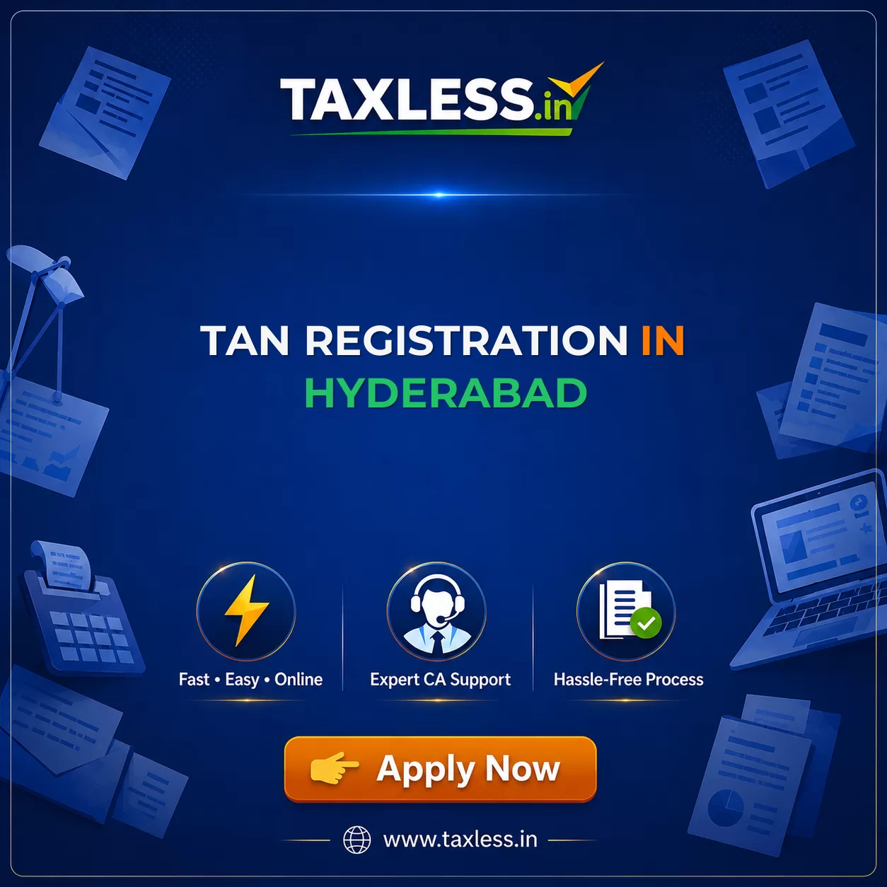 TAN Registration in Hyderabad