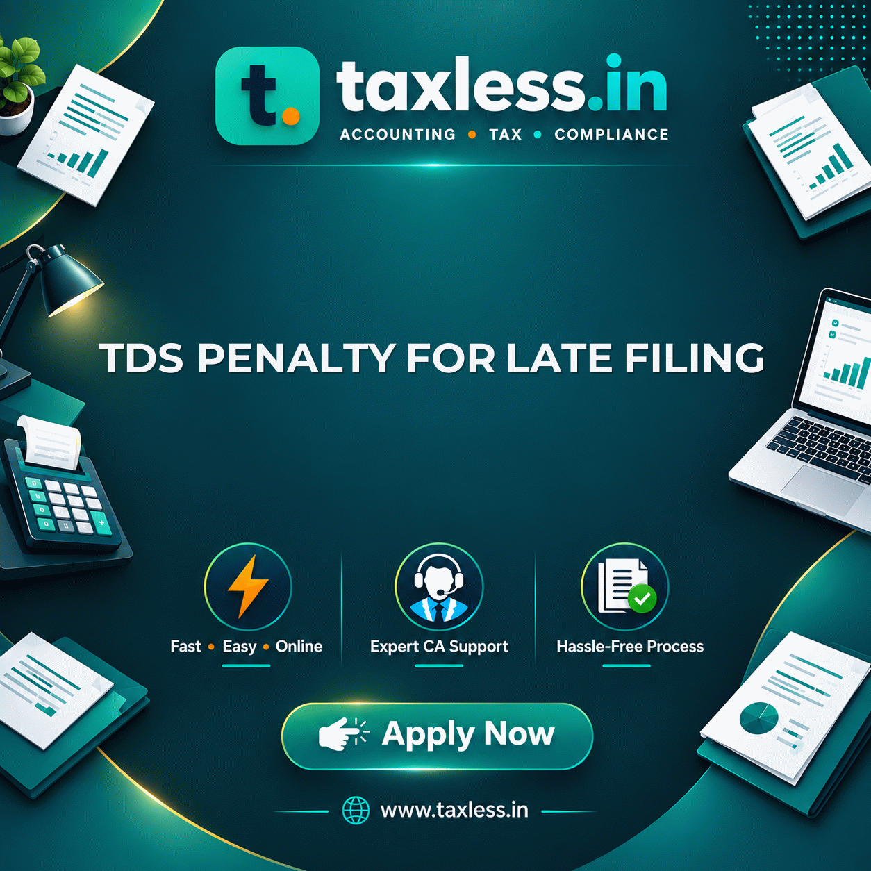 TDS penalty for late filing