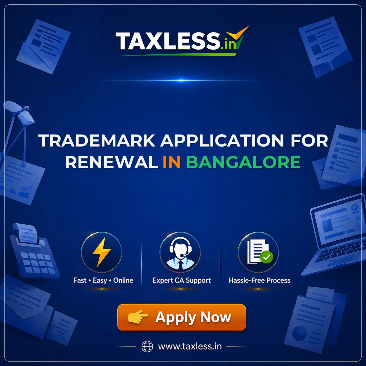 Trademark Application For Renewal in Bangalore