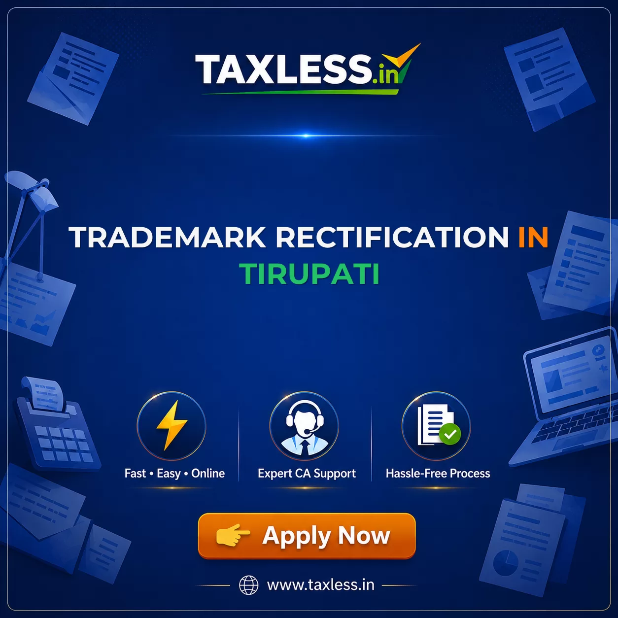 Trademark Rectification in Tirupati